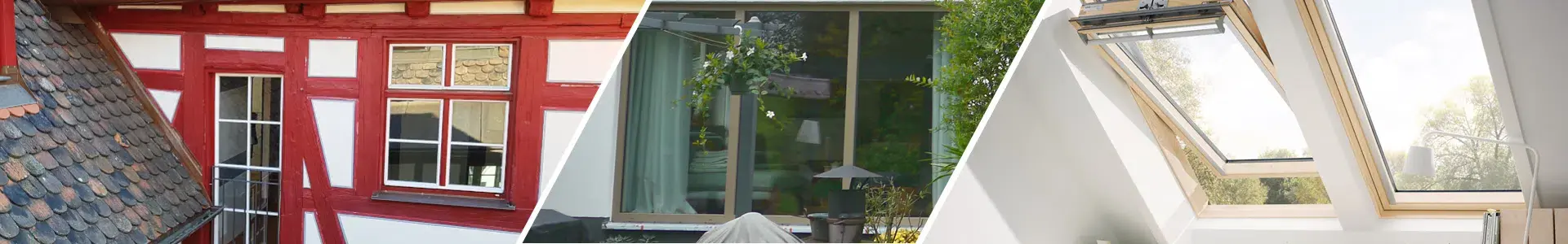 Bild mit mehreren arten von Fenstern